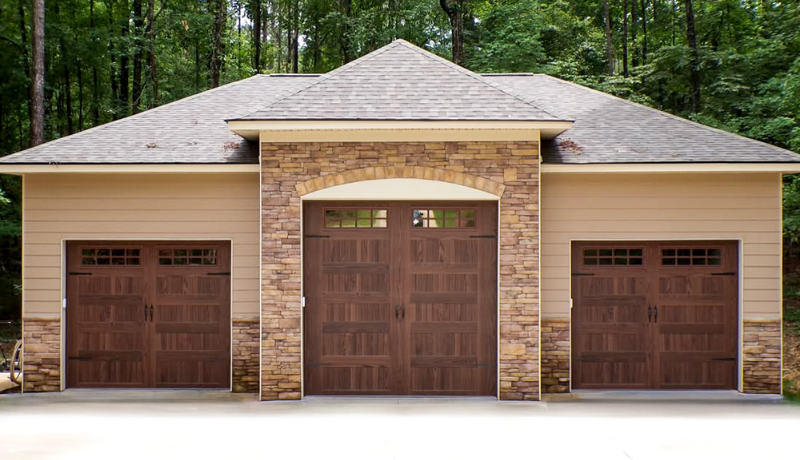 C.H.I. Stamped Carriage House — garage door repair Oklahoma City