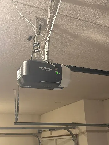 LiftMaster garage door opener installed by Affordable Door Co in Oklahoma City metro